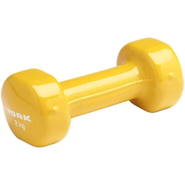 York 2kg PVC Dumbbell