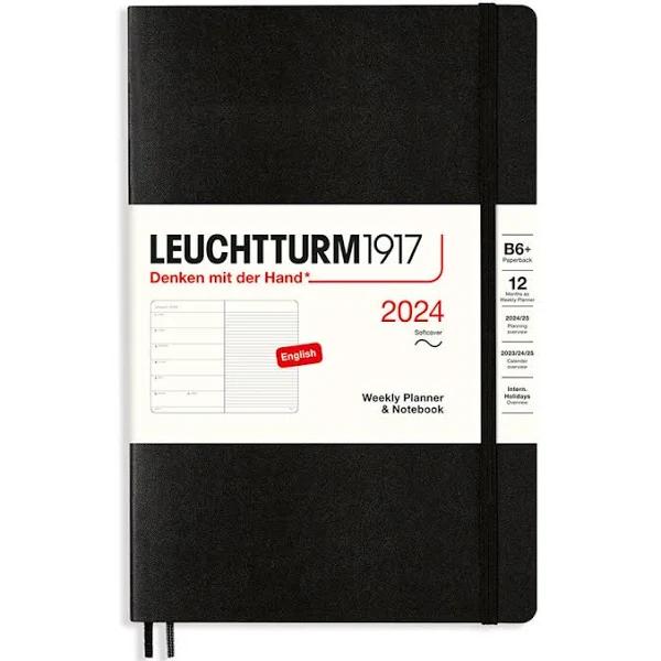 Leuchtturm 1917 - Weekly Planner & Notebook Composition (B6+) 2024