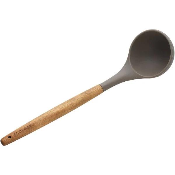 Ecology Provisions Acacia & Silicone Ladle