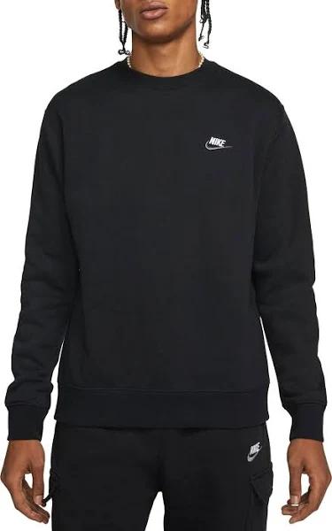 Nike Black Sportswear Club Sweatshirt