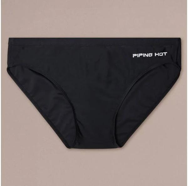 Piping Hot Swim Racers | Black | Size XL