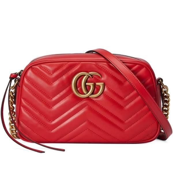 Gucci GG Marmont Small Leather Shoulder Bag