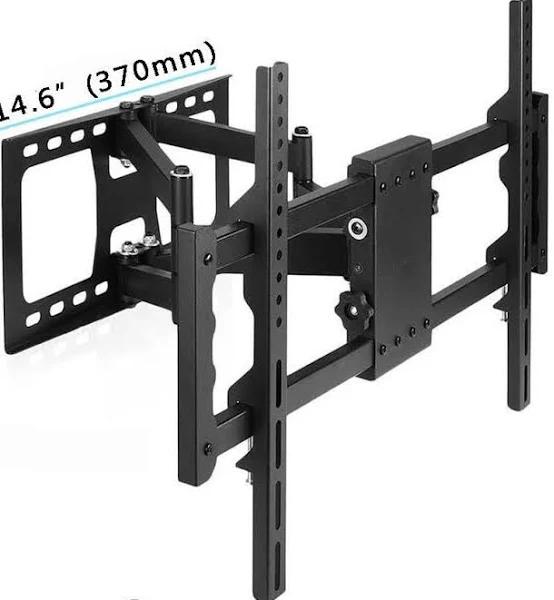 30-85" Strong Large Full Motion Tv Wall Bracket Dual Arm For Vesa