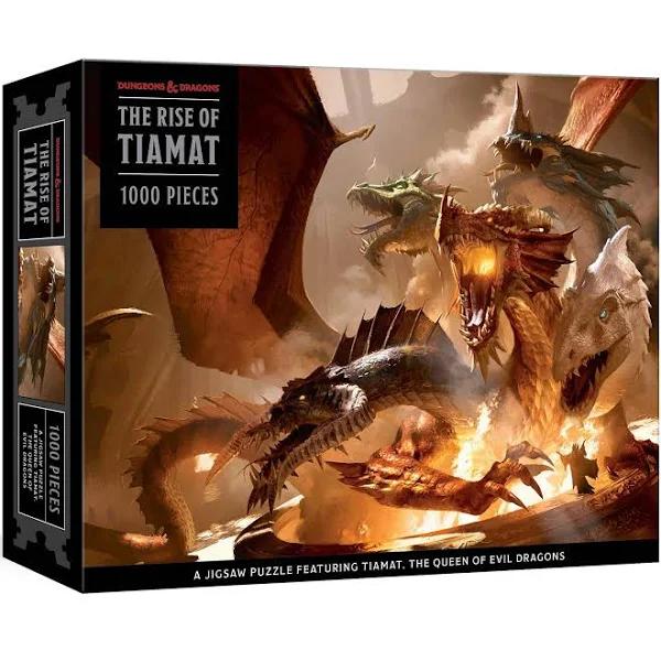 The Rise of Tiamat Dragon Puzzle (Dungeons and Dragons)