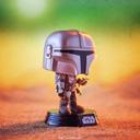 Star Wars: Book of Boba Fett - Mandalorian With Pouch (Pop! Vinyl)