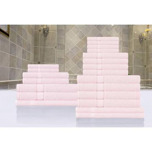 Kingtex Bath Mat Baby Pink