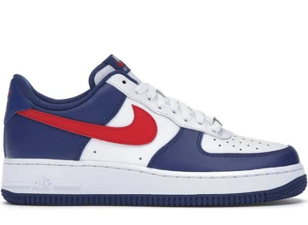 Nike Air Force 1 '07 'USA' Sneakers | White | Men's Size 13