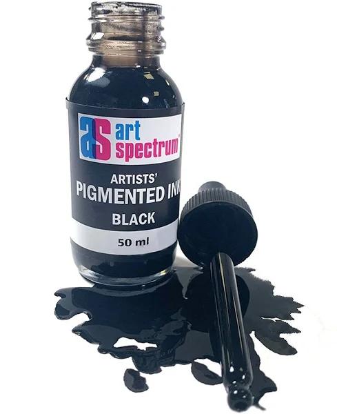 Art Spectrum Pigmented Ink 50ml - Black