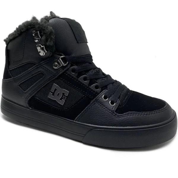 Winter Shoes DC Pure High-Top WC WNT Black/Black/Black