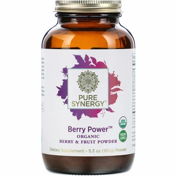 Pure Synergy Berry Power Organic Berry & Fruit Powder 5.3 oz (150 g)