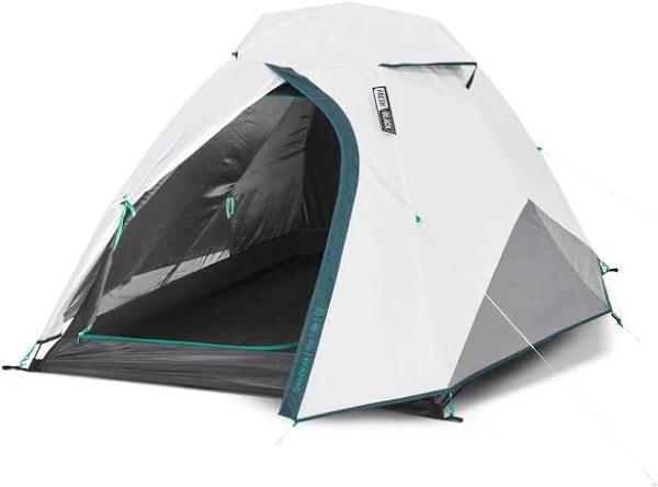 Camping Tent Mh100 Fresh & Black - 2 Person