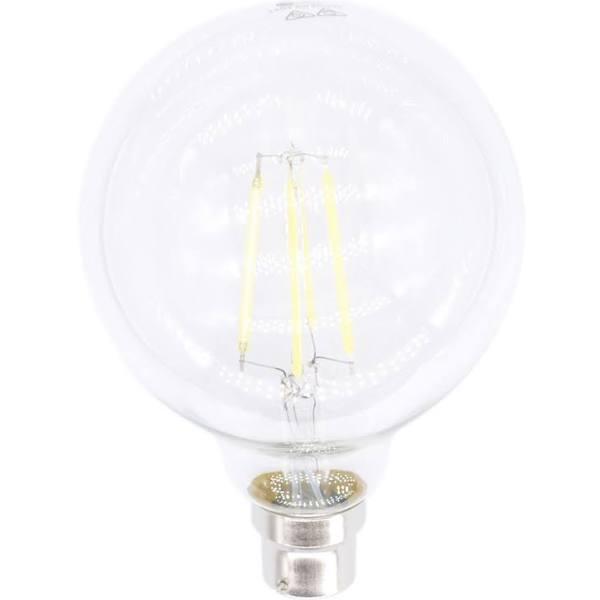 Lusion G95 Filament Spherical LED Light Bulb B22 240V 8W C/DL 20963