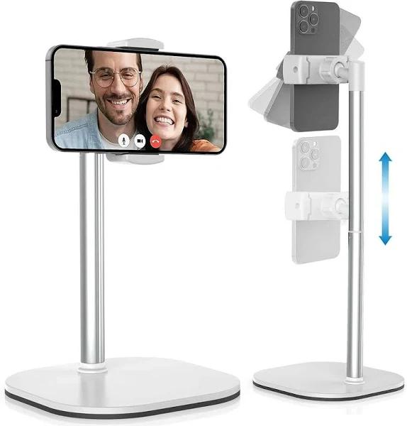 Cooper ChatStand, Height Adjustable Mobile Phone Stand For Desk | Mobile Phone Holder Stand For Office, Desk Phone Stand For Recording, iPhone Stand