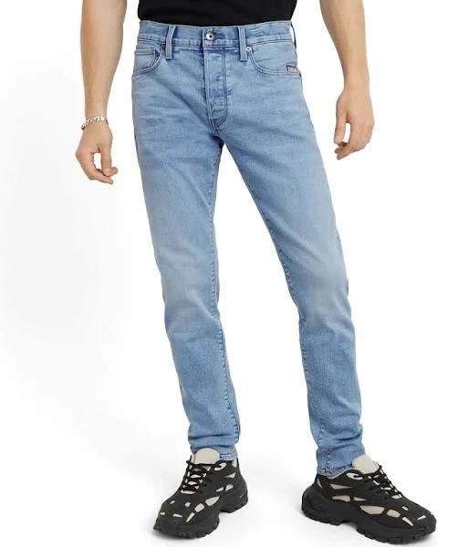 G-Star Raw 3301 Slim Jeans Medium Blue Men Size 30-34