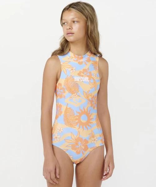 Girl's Rip Curl Sun Sol One Piece - Girls One Piece Swimmer (Size: 12)