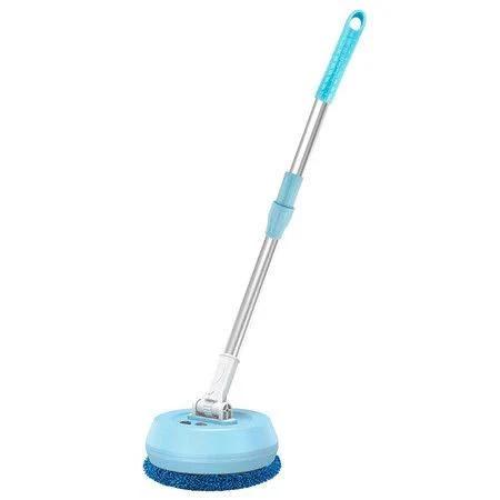 Electric Cleaning Brush, Power Scrubber, Cordless Floor Scrubber with Adjustable Long Handle, Kitchen/Bathroom Cleaning Tools for Floor, Window, Tiles