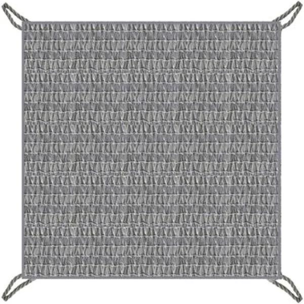 Coolaroo 3M Riverstone Ready-To-Hang Square Shade Sail