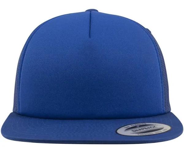 Flexfit Foam Trucker Snapback Cap - Royal