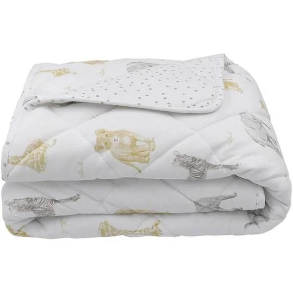 Living Textiles Savanna Babies Jersey Cot Comforter