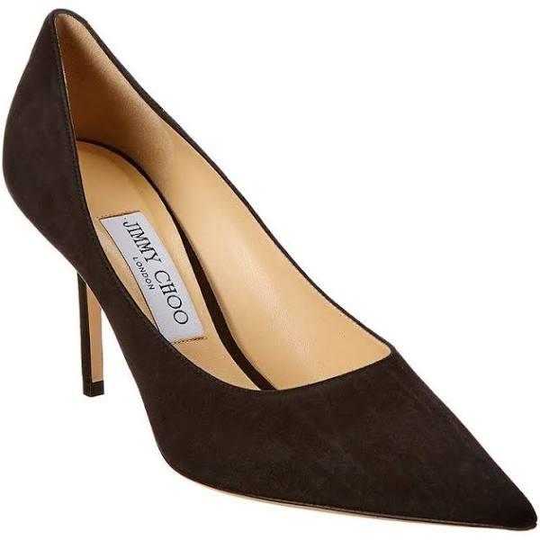 Jimmy Choo Black Suede Love Pumps