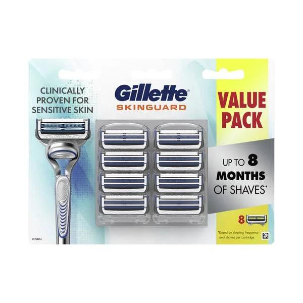 Gillette Skinguard Value Pack Razor Blades 8 Pack