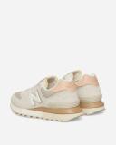 New Balance Unisex 574 White - Size 8.5