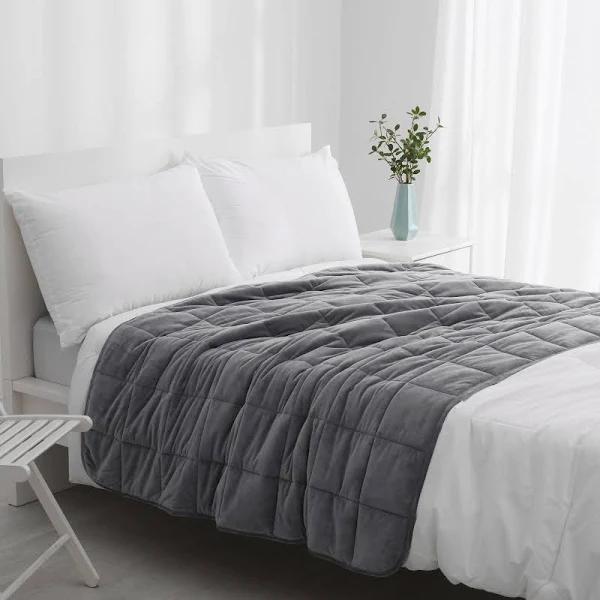 Dreamaker Calming Soft Weighted Blanket Grey