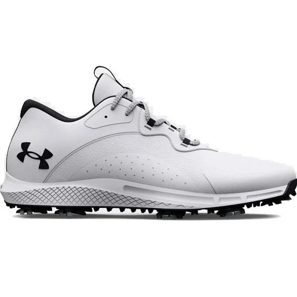 Under Armour Charged Draw 2 Golf Shoes - White, 7.5