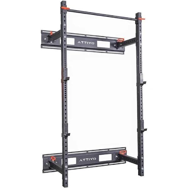 ATTIVO Folding Wall Mount Power Rack | Gym Plus Australia