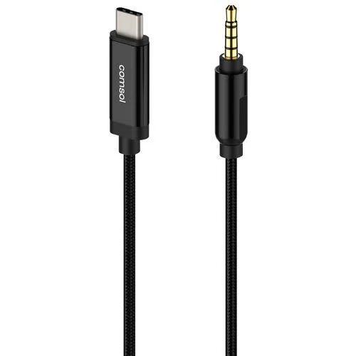 Comsol USB-C to 3.5mm Audio Cable 1m Black