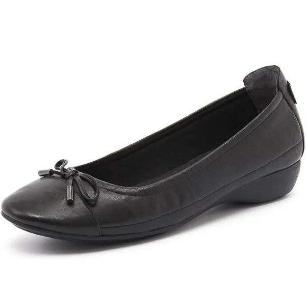 Supersoft by Diana Ferrari Embark Ballet Flats Black