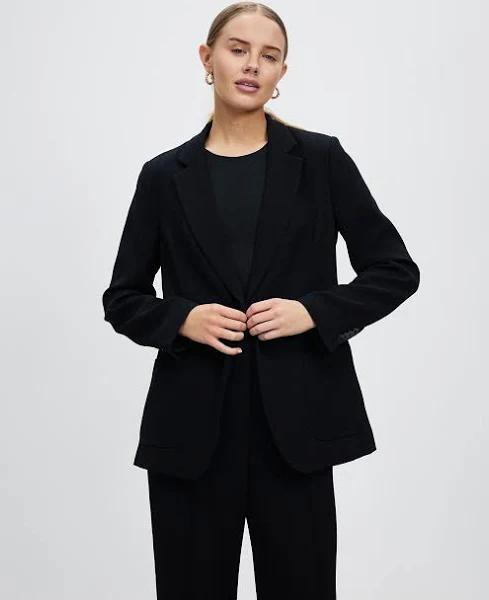 David Lawrence Dany Relaxed Blazer in Black 12