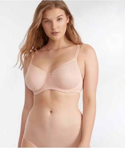 Parfait Pearl Underwire Seamless Minimiser Bra Cameo Rose