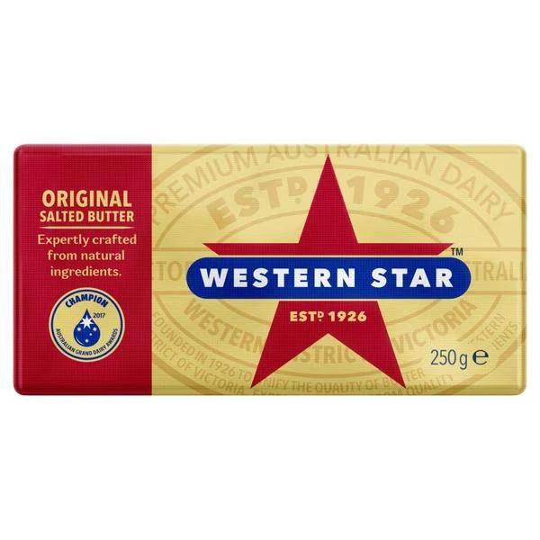 Western Star Original Salted Butter 250g