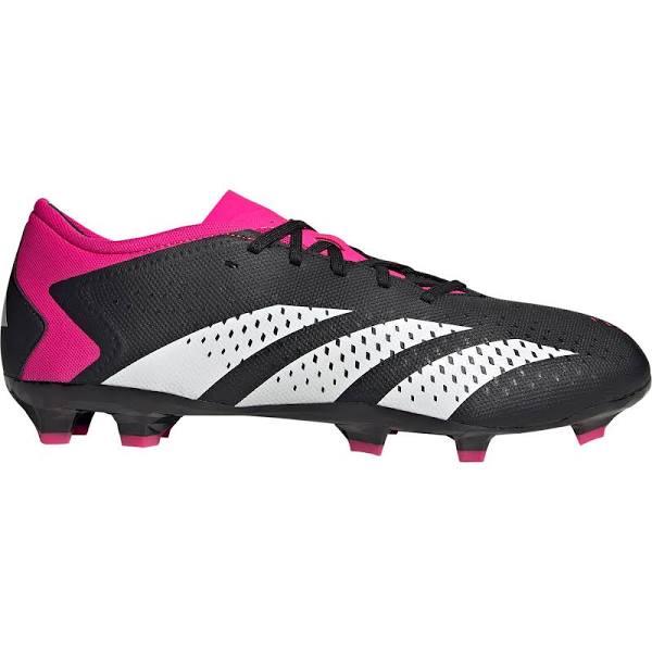 Adidas | Mens Predator Accuracy.3 Low FG (Black/White/Pink) 9