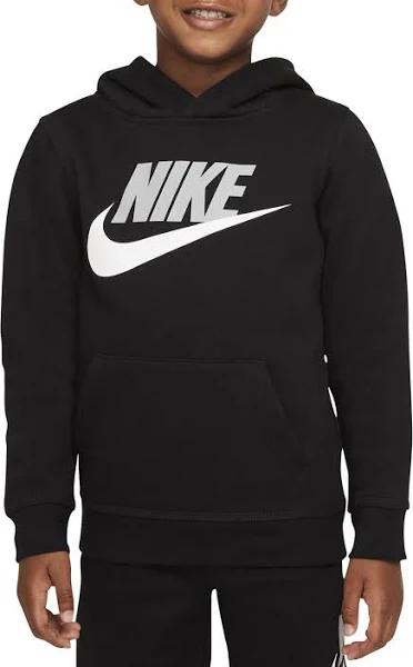 Nike Club HBR Po Kids Hoodie 4 / Black