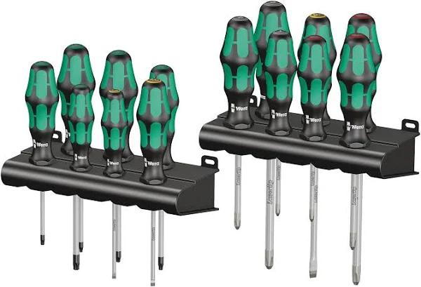 Wera Kraftform Big Pack 300 14 Piece Screwdriver Set w/ Racks