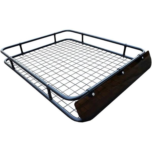 Universal Roof Rack Basket - Car Luggage Carrier Steel Cage Vehicle Cargo