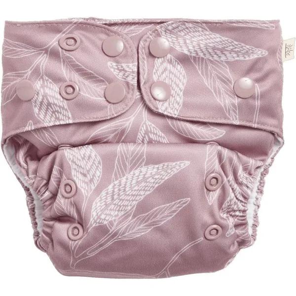 Econaps Modern Cloth Nappy - Mauve Native