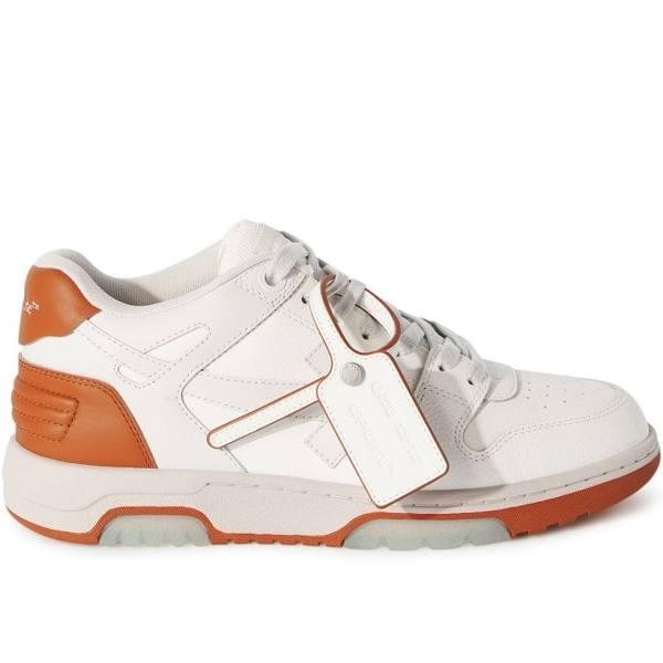 off-white Out of Office Calf Leather - White - 39 - Male