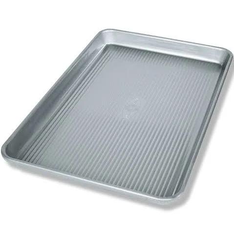 USA Pan Bakeware Jelly Roll Pan, Warp Resistant Nonstick Baking Pan, M