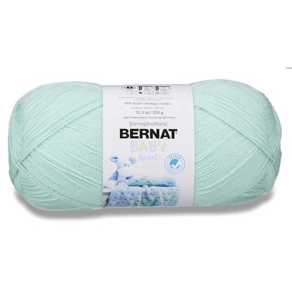 Bernat Baby Sport Big Ball Yarn - Solids-Baby Green