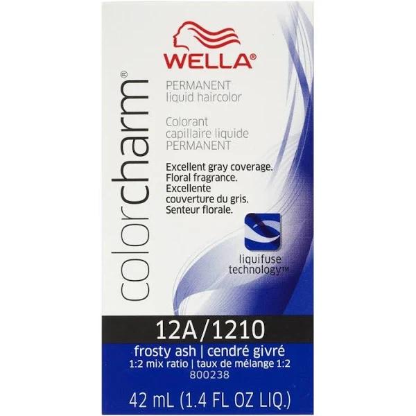 Wella Color Charm Permanent Liquid Haircolor - 1210 12A Frosty Ash for Unisex 1.4 oz Hair Color - 1.4 oz - AfterPay & zipPay Available