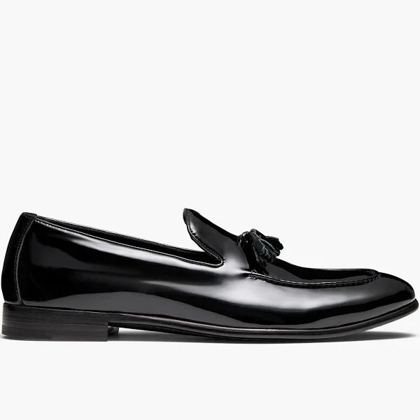 Aquila Alberto 2.0 Patent Black Loafers