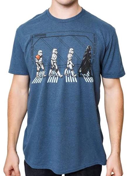 Star Wars Death Star Road Stormtrooper Crossing Mens T-Shirt