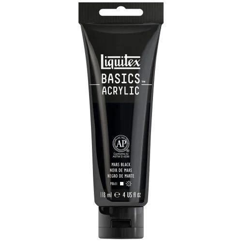 Liquitex Basics Acrylic Paint 118ml: Mars Black