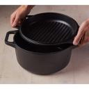 Victoria Seasoned Cast Iron Combo Cooker 26cm - 5.6L