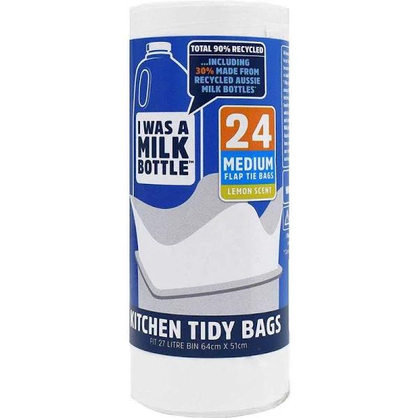 I Was A Milk Bottle Kitchen Tidy Bag Medium