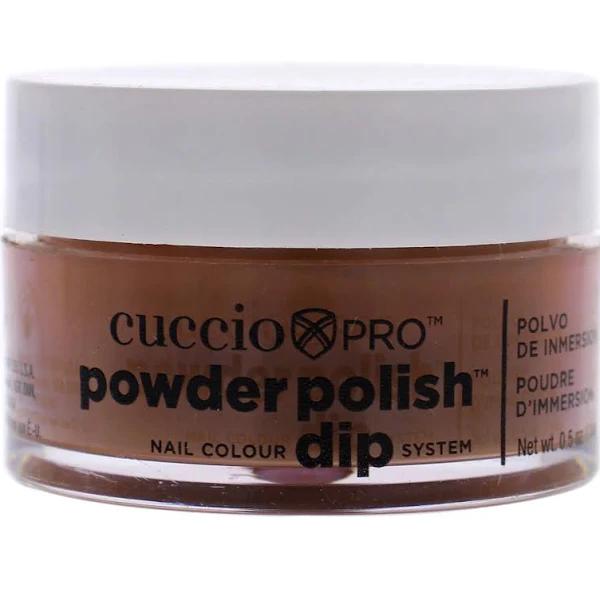 Cuccio Rich Brown Nail Colour Dip System Dipping Powder