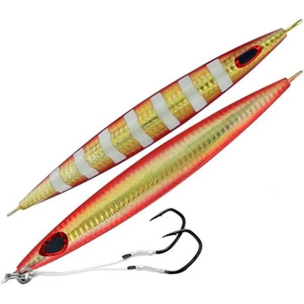 Gomoku Kensaki Jig 80g 80g / Hologram Gold Red Zebra